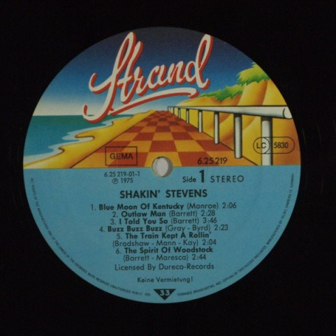 Shakin' Stevens And The Sunsets - Shakin' Stevens (1982) [1LP]