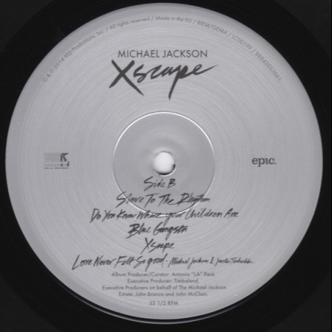 Michael Jackson - Xscape (2014) [1LP]