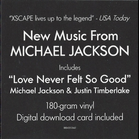 Michael Jackson - Xscape (2014) [1LP]