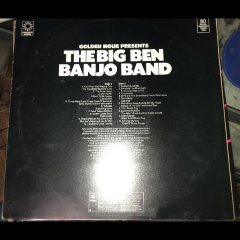 Big Ben Banjo Band, The With Mike Sammes Singers - Golden Hour Presents The Big Ben Banjo Band (1975) [1LP]