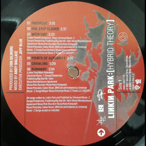 Linkin Park - Hybrid Theory (2014) [1LP]