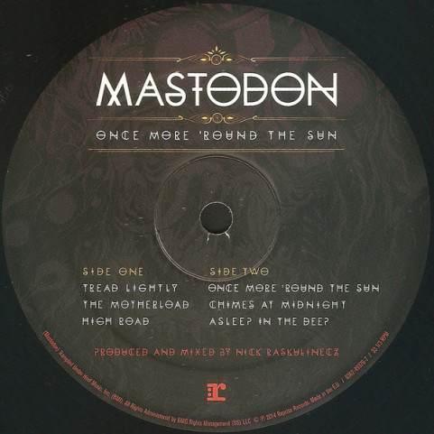 Mastodon - Once More 'Round The Sun (2014) [2LP]