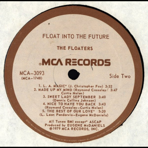 Floaters, The - Float Into The Future (1979) [1LP]