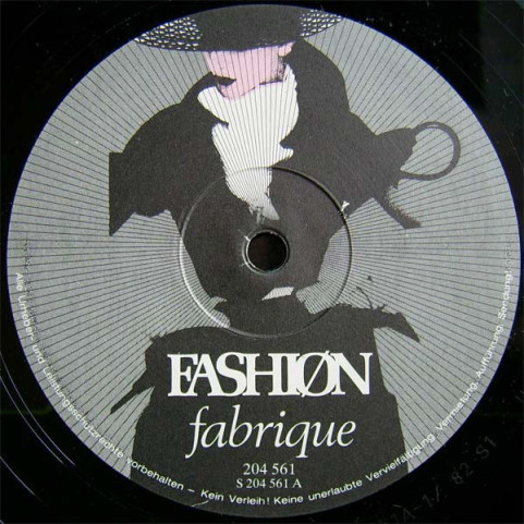Fashion - Fabrique (1982) [1LP]