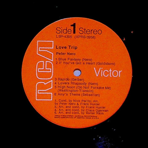 Peter Nero - Love Trip (1969) [1LP]
