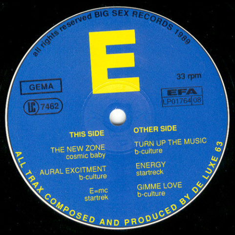 Various - E (1989) [1LP]