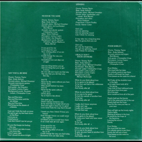 Christopher Cross - Christopher Cross (1979) [1LP]