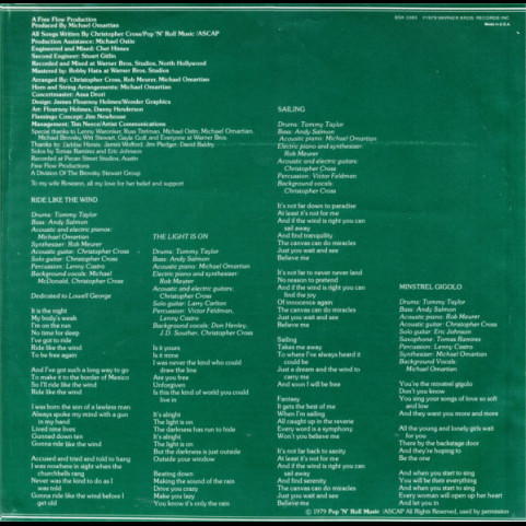 Christopher Cross - Christopher Cross (1979) [1LP]