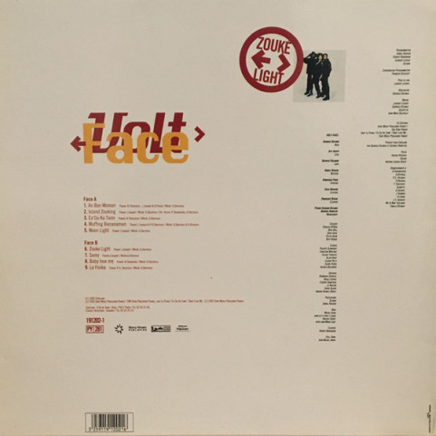 Volt-Face - Zouké Light (1993) [1LP]
