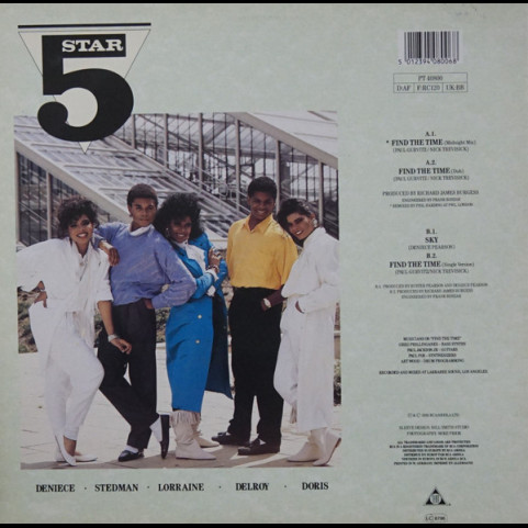 Five Star - Find The Time (1986) [12"]