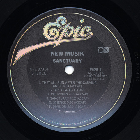 New Musik - Sanctuary (1981) [1LP]