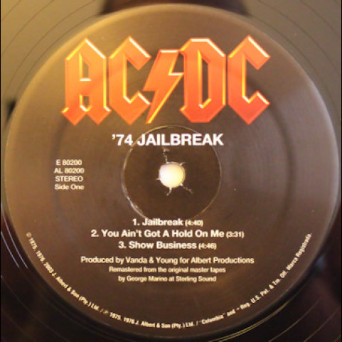 AC/DC - '74 Jailbreak (2003) [1LP] 180g