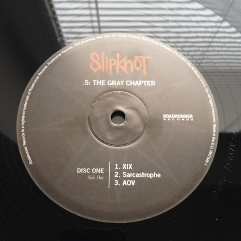 Slipknot - .5: The Gray Chapter (2014) [2LP] 180g