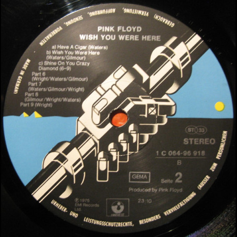 Pink Floyd - Wish You Were Here (1975) [1LP]