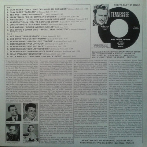 Various - Nashville Country Rock Vol.3: Steppin' Out Tonight (1981) [1LP]