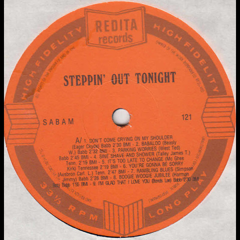 Various - Nashville Country Rock Vol.3: Steppin' Out Tonight (1981) [1LP]