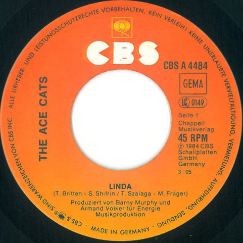 Ace Cats, The - Linda (1984) [7"]
