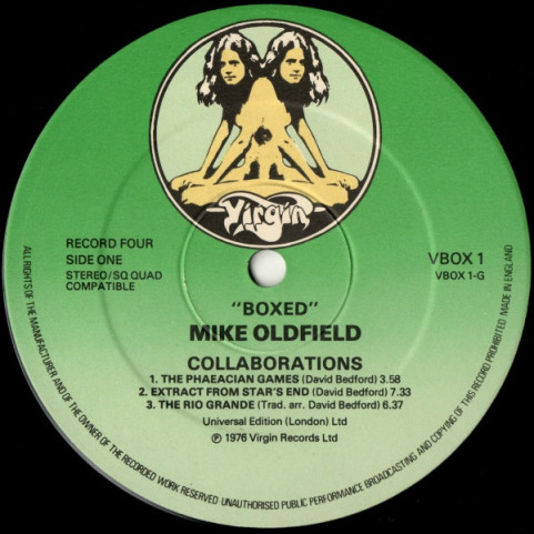 Mike Oldfield - Boxed (1976) [1LP]