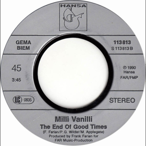 Milli Vanilli - Keep On Running (1990) [7"]