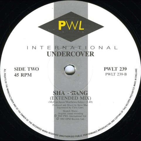 Undercover - Baker Street (1992) [12"]