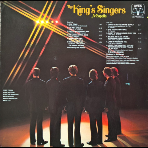 King's Singers, The - A Capella (1976) [1LP]