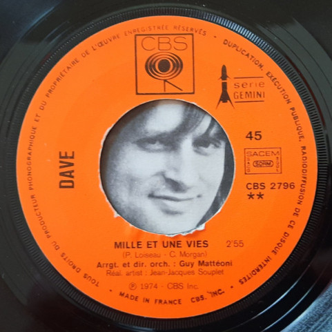 Dave (13) - Vanina (1974) [7"]