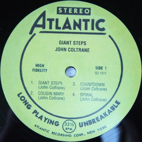 John Coltrane - Giant Steps (2014) [1LP]