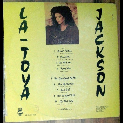 La Toya Jackson - Bad Girl (1992) [1LP]