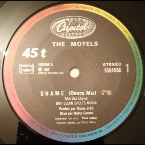 Motels, The - Shame (12