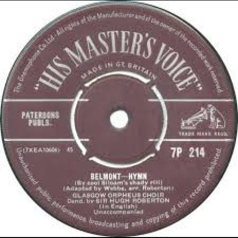 Glasgow Orpheus Choir, The - Belmont / All In The April Evening (1959) [7"]