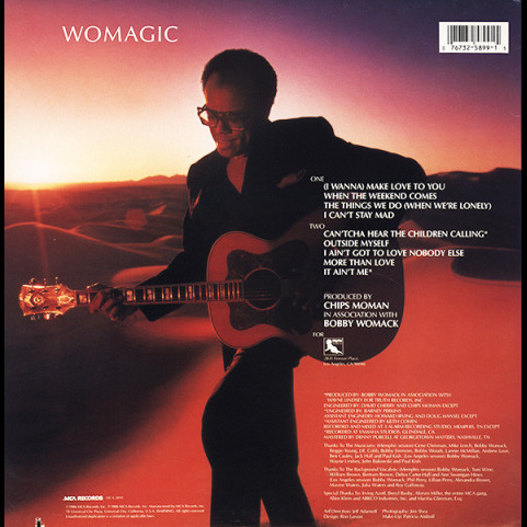 Bobby Womack - Womagic (1986) [1LP]