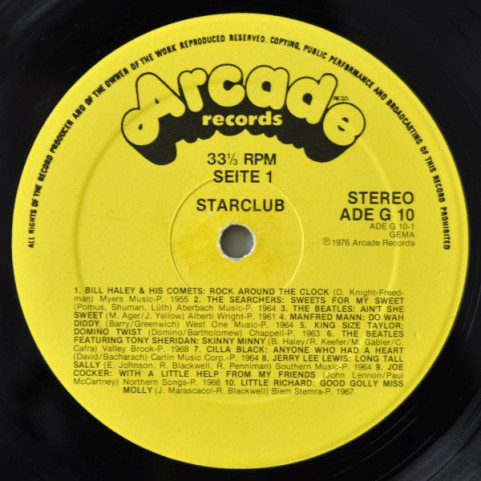 Various - Star Club - 40 Star-Club Hits (1976) [2LP]