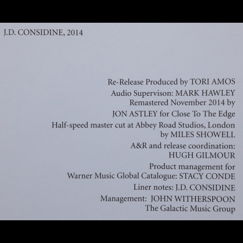 Tori Amos - Little Earthquakes (2015) [1LP] 180g