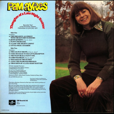 Pam Ayres - Thoughts Of A Late-Night Knitter (1978) [1LP]