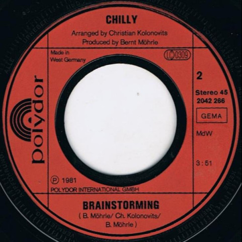 Chilly - Johnny Loves Jenny (1981) [7"]