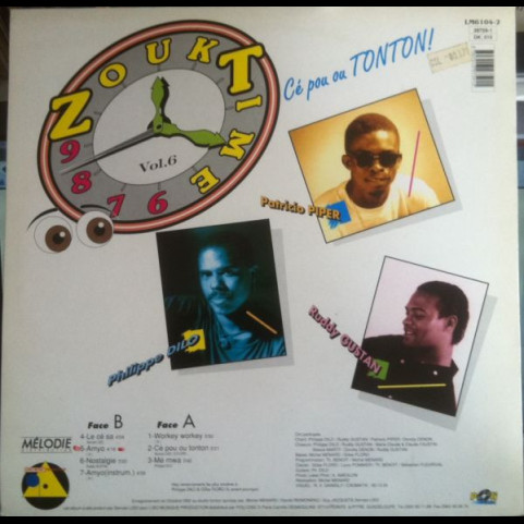 Zouk Time - Zouk Time Vol. 6 - Cé Pou Ou Tonton! (1992) [1LP]