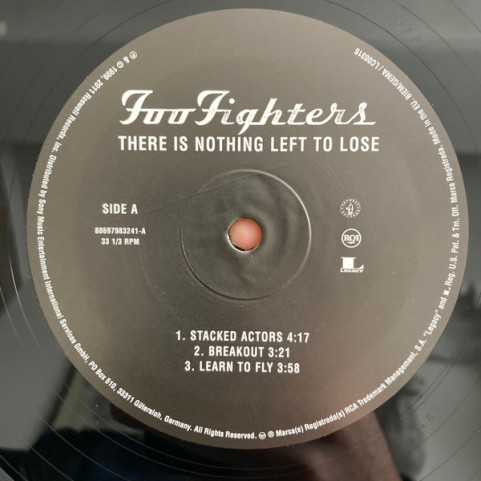 Foo Fighters - There Is Nothing Left To Lose (2015) [2LP] 180g