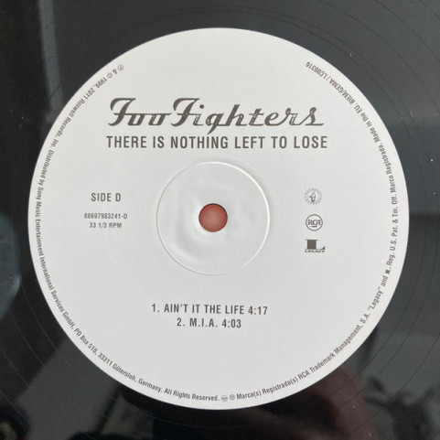 Foo Fighters - There Is Nothing Left To Lose (2015) [2LP] 180g