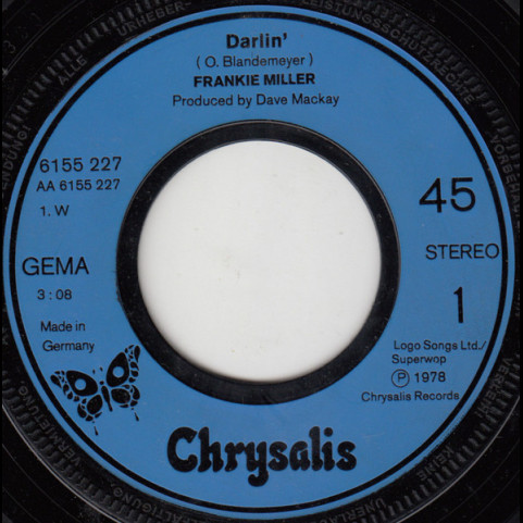Frankie Miller - Darlin' (1978) [7"]