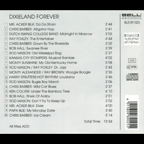 Various - Dixieland Forever (1996) [1CD]