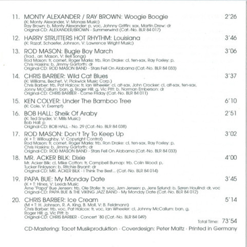 Various - Dixieland Forever (1996) [1CD]