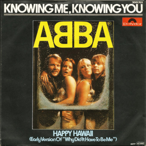 ABBA - Knowing Me, Knowing You (1977) [7"]
