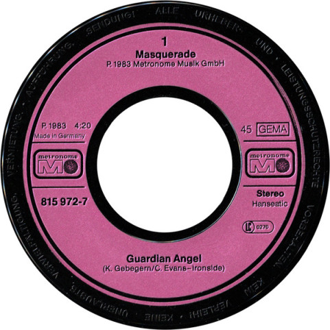 Masquerade (5) - Guardian Angel (1983) [7"]