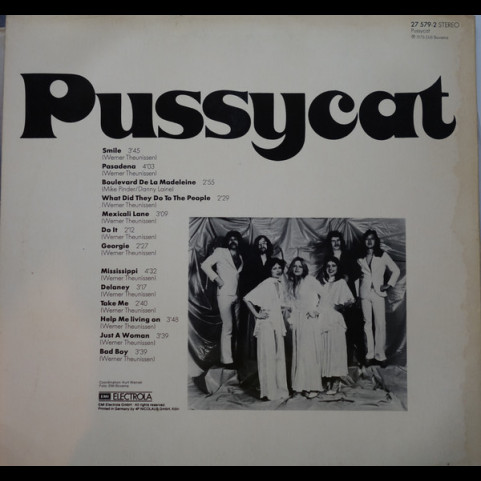 Pussycat (2) - Smile, Georgie, Mississippi U.v.a. (1976) [1LP]