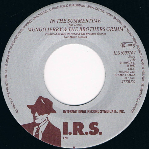Mungo Jerry & Brothers Grimm (2), The - In The Summertime (1987) [7"]