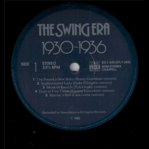 Various - The Swing Era 1930-1936 (1982) [3LP] BOXSET
