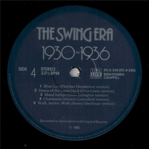 Various - The Swing Era 1930-1936 (1982) [3LP] BOXSET