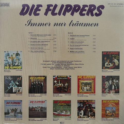 Die Flippers - Immer Nur Träumen (1980) [1LP]