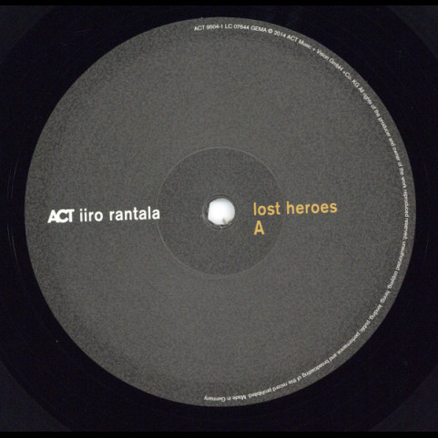 Iiro Rantala - Lost Heroes (2015) [1LP] 180g