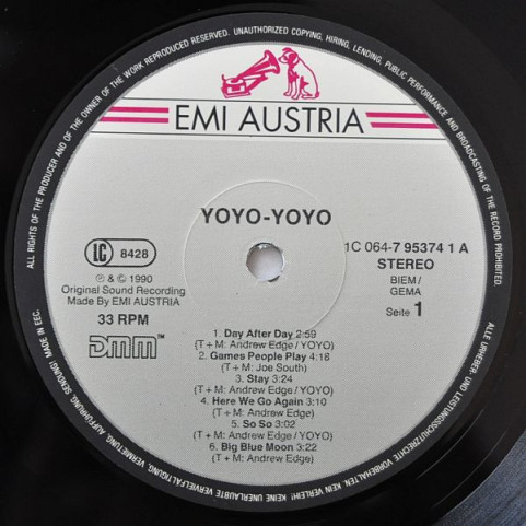 Yoyo (17) - Yoyo (1990) [1LP]